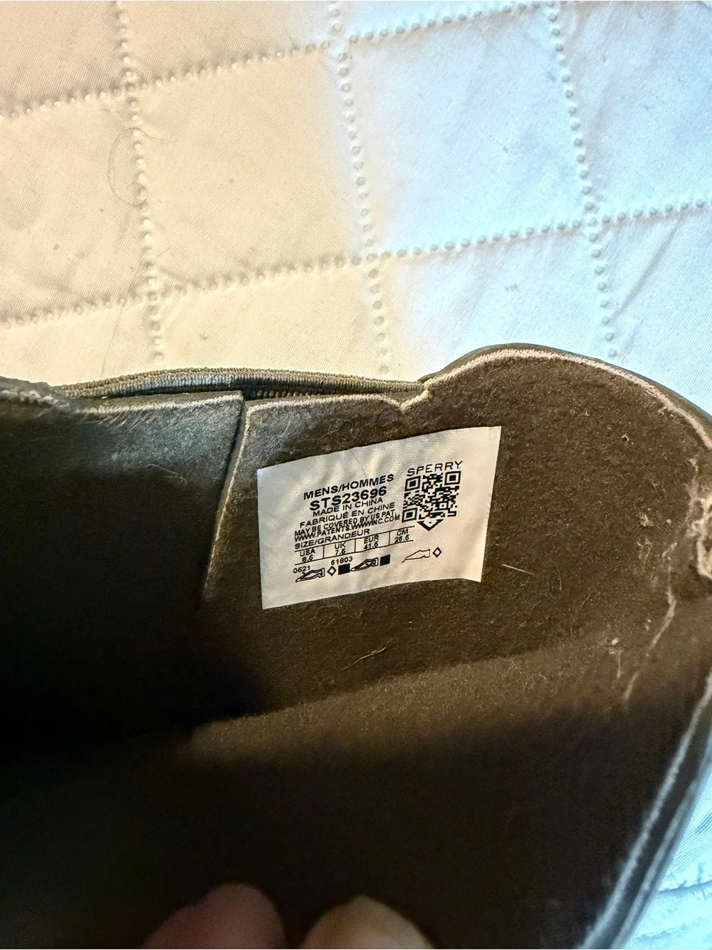 Sperry Olive Green Waterproof Chelsea Duck Boots